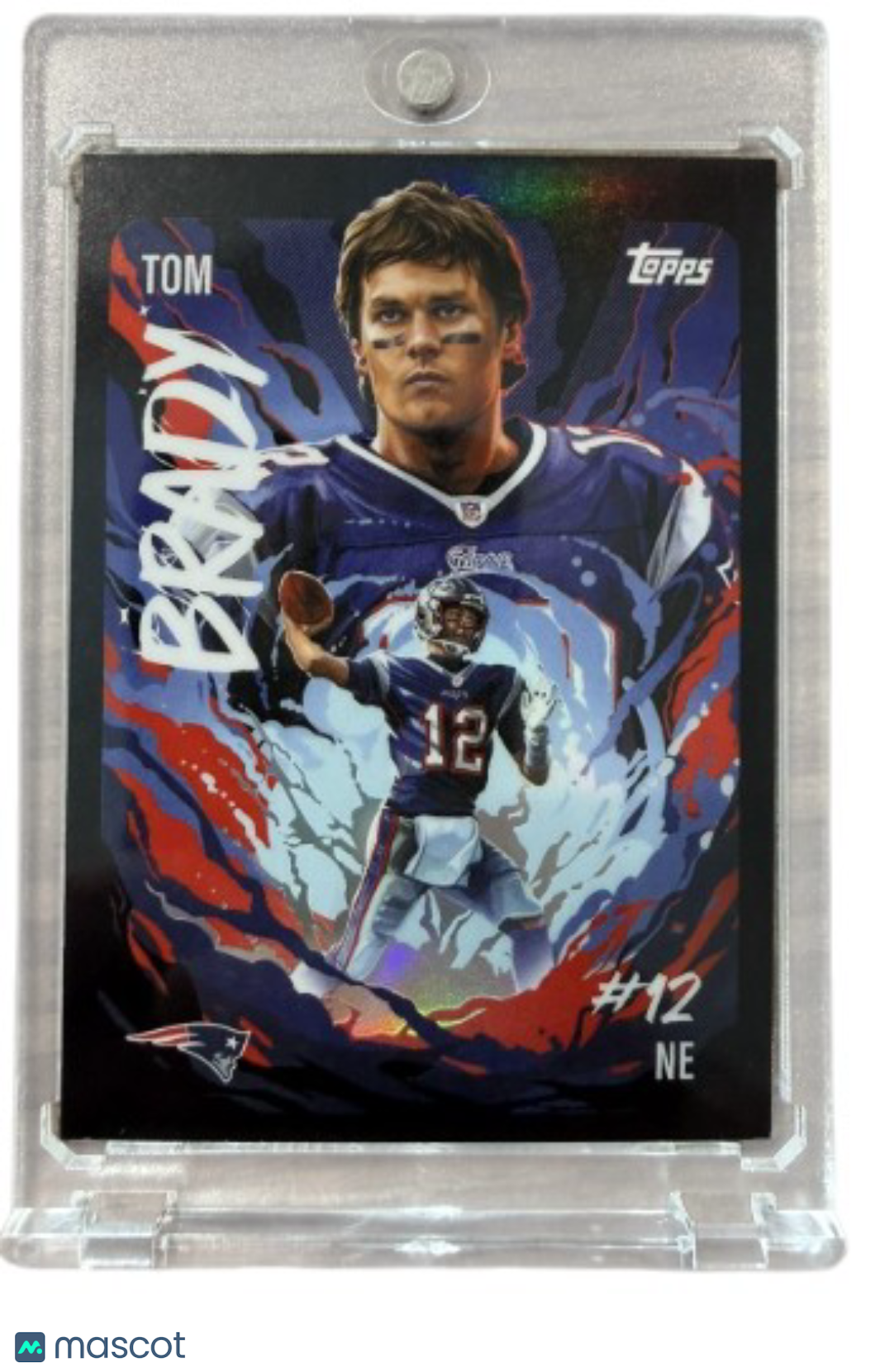 2025 Topps Chrome Football Tom Brady UV-6 Ultra Violet SSP CASE HIT π₯ RARE