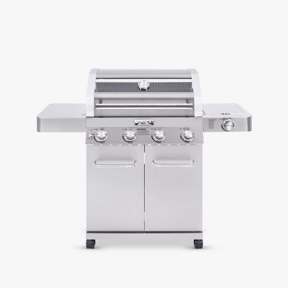 41847NG | Stainless Natural/Propane Gas Grill - Monument Grills41847NG