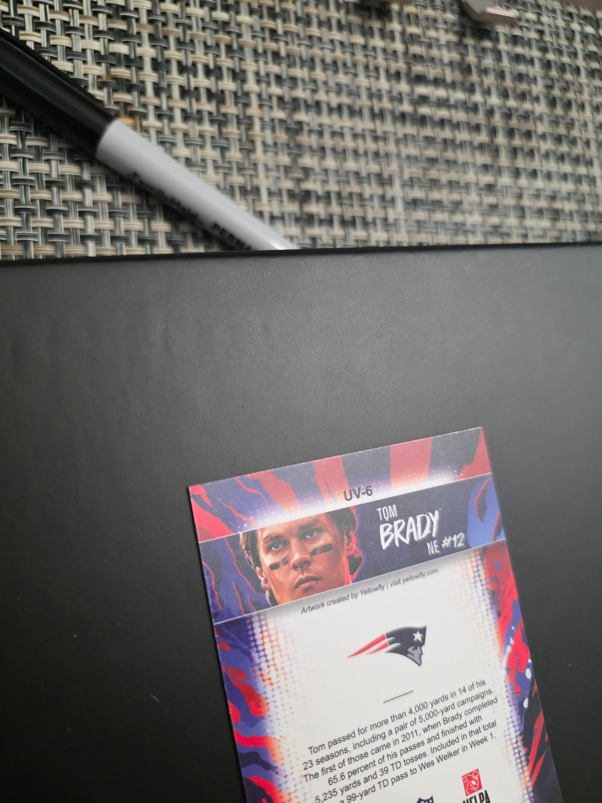 2025 Topps Chrome Football Tom Brady UV-6 Ultra Violet SSP CASE HIT π₯ RARE