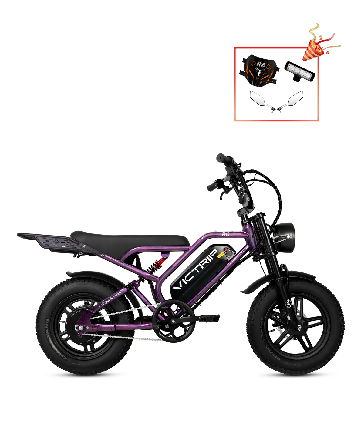 1000W Moped Style Electric Bikes | VICTRIP