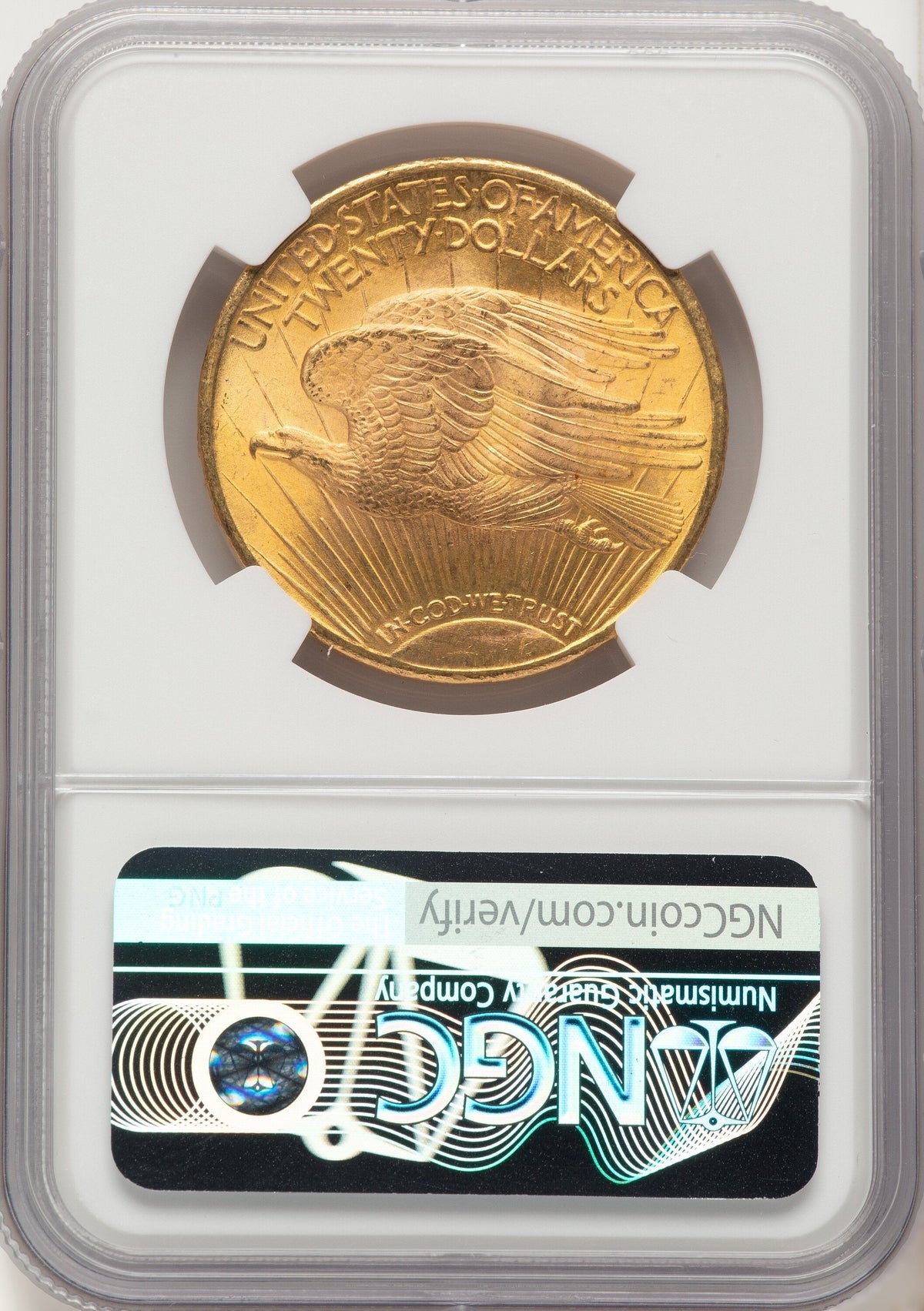 1924 $20 Saint Saint-Gaudens Double Eagle NGC MS65+