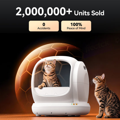 Self-Cleaning Cat Litter Box