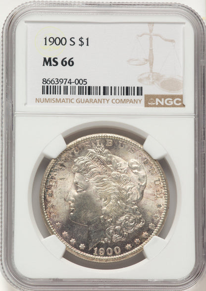 1900-S Morgan Dollar NGC MS66