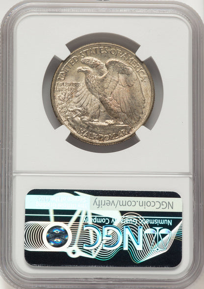 1947 50C Walking Liberty Half Dollar NGC MS67