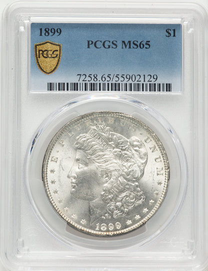 1899 Morgan Dollar PCGS MS65