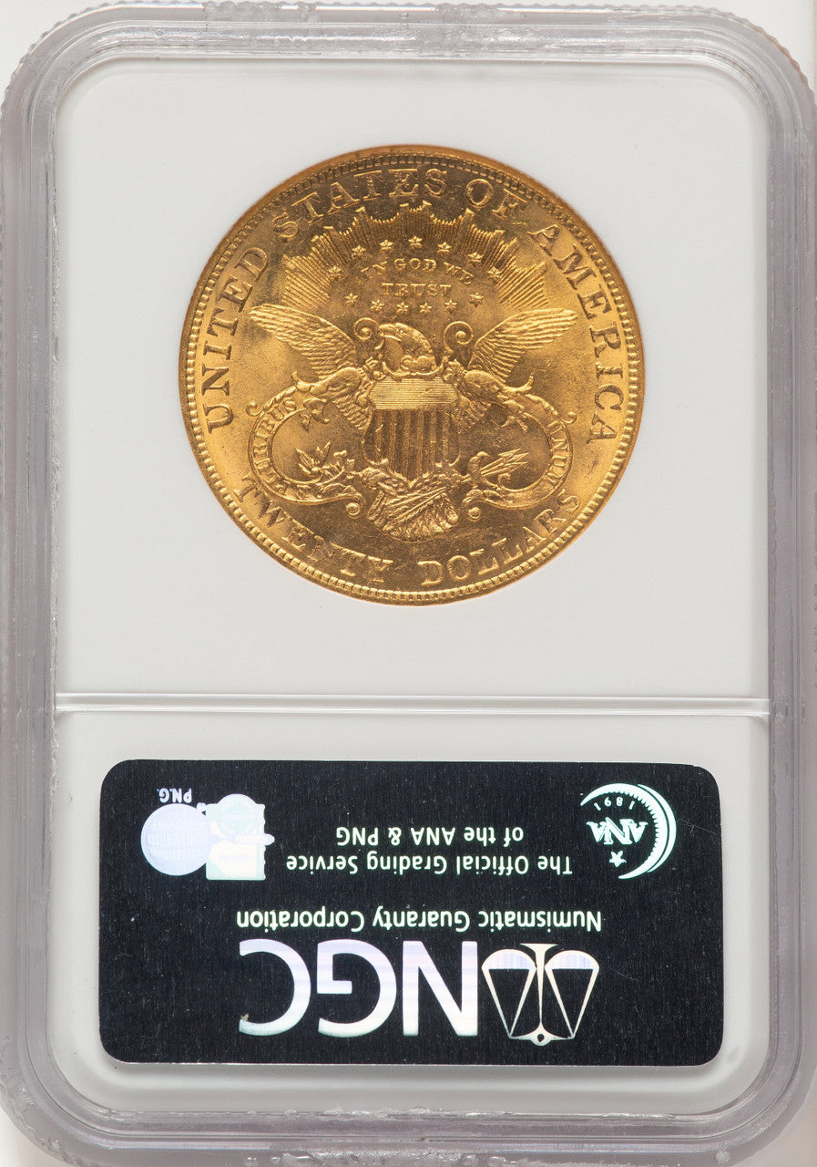 1904 $20 Liberty Liberty Double Eagle NGC MS65