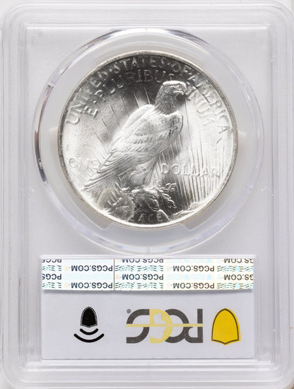 1922 Peace Dollar PCGS MS66+