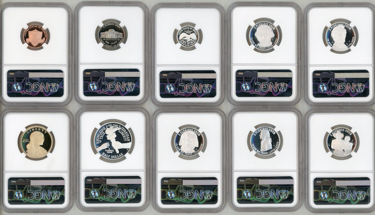 2026-S Semiquincentennial US Mint Proof Set NGC PF70 FDI 250 Hancock Label