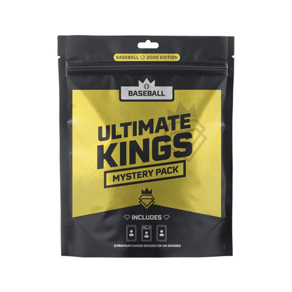 Ultimate Kings - MLB Baseball Mystery Pack (3) Premium Cards Value $250-$2500+