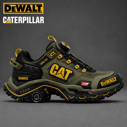 Men's Steel Toe Safety Shoes - Waterproof GORE-TEX Style Work Sneakers - Lightweight Non-Slip Construction Boots