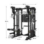 Heritage Series B17 Flying Fortress All-In-One Functional Trainer with Smith Machine - Image 5