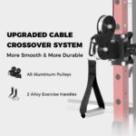 M1 PRO Multi-Functional Smith Machine with Cable Crossover System and Squat Rack for Home Gym - Image 2