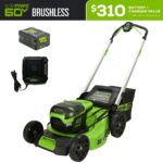 60V 21" Cordless Battery Push Lawn Mower w/ 5.0Ah Battery & Charger, LM2116