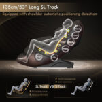 Massage chair Zero-Gravity Shiatsu Massage Chair With Heating (SL-Track) - Image 8