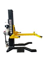 MOVEABLE SINGLE POST LIFT CAR LIFT 6,000 LB CAPACITY - Image 3