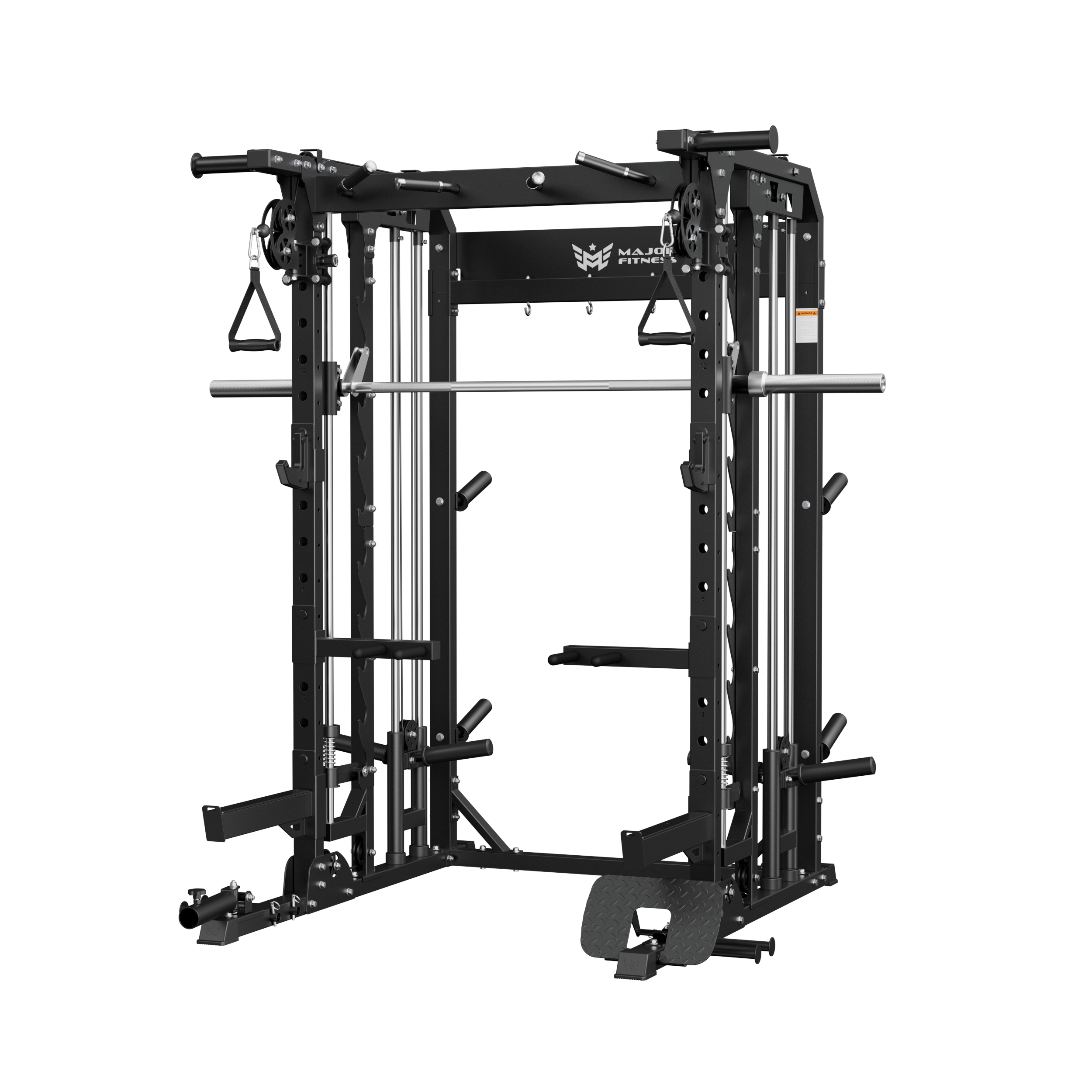 45_58eb7bc2-e0df-4d9c-aa82-4464dce21ac9-1 B52 All-In-One Home Gym Smith Machine - Image 1