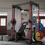 M1 PRO Multi-Functional Smith Machine with Cable Crossover System and Squat Rack for Home Gym - Image 10