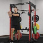 M1 PRO Multi-Functional Smith Machine with Cable Crossover System and Squat Rack for Home Gym - Image 11