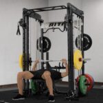 M1 PRO Multi-Functional Smith Machine with Cable Crossover System and Squat Rack for Home Gym - Image 14