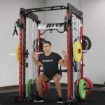 M1 PRO Multi-Functional Smith Machine with Cable Crossover System and Squat Rack for Home Gym - Image 15