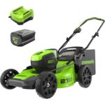80V 21" Brushless 3-in-1 Push Lawn Mower: 4.0 Ah Battery and Charger, LM2138