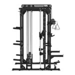 M1 PRO Multi-Functional Smith Machine with Cable Crossover System and Squat Rack for Home Gym - Image 20