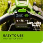 60V 21" Cordless Battery Self-Propelled Lawn Mower w/ Two (2) 4.0Ah Batteries & Dual Port Charger, LM2116S - Image 9