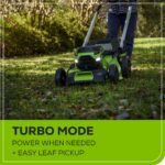 60V 21" Cordless Battery Push Lawn Mower w/ 5.0Ah Battery & Charger, LM2116 - Image 10