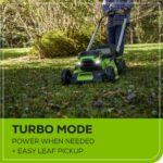 60V 21" Cordless Battery Self-Propelled Lawn Mower w/ Two (2) 4.0Ah Batteries & Dual Port Charger, LM2116S - Image 10