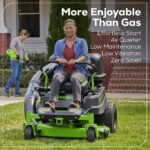 60V 42” Electric CrossoverZ Zero Turn Mower with (6) 8 Ah Batteries and (3) Dual Port Turbo Chargers, CRZ4261 - Image 11