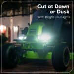 60V 42" Cordless Battery CrossoverT Riding Lawn Mower: (6) 8.0 Ah Batteries and (3) Dual-Port Turbo Chargers, CRT4261 - Image 15