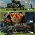60V 42” Electric CrossoverZ Zero Turn Mower with (6) 8 Ah Batteries and (3) Dual Port Turbo Chargers, CRZ4261 - Image 17