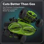 60V 42" Cordless Battery CrossoverT Riding Lawn Mower: (6) 8.0 Ah Batteries and (3) Dual-Port Turbo Chargers, CRT4261 - Image 6