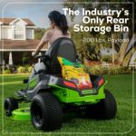 60V 42" Cordless Battery CrossoverT Riding Lawn Mower: (6) 8.0 Ah Batteries and (3) Dual-Port Turbo Chargers, CRT4261 - Image 9