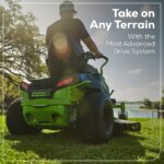 60V 42” Electric CrossoverZ Zero Turn Mower with (6) 8 Ah Batteries and (3) Dual Port Turbo Chargers, CRZ4261 - Image 10