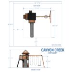 Canyon Creek Swing Set - Image 2