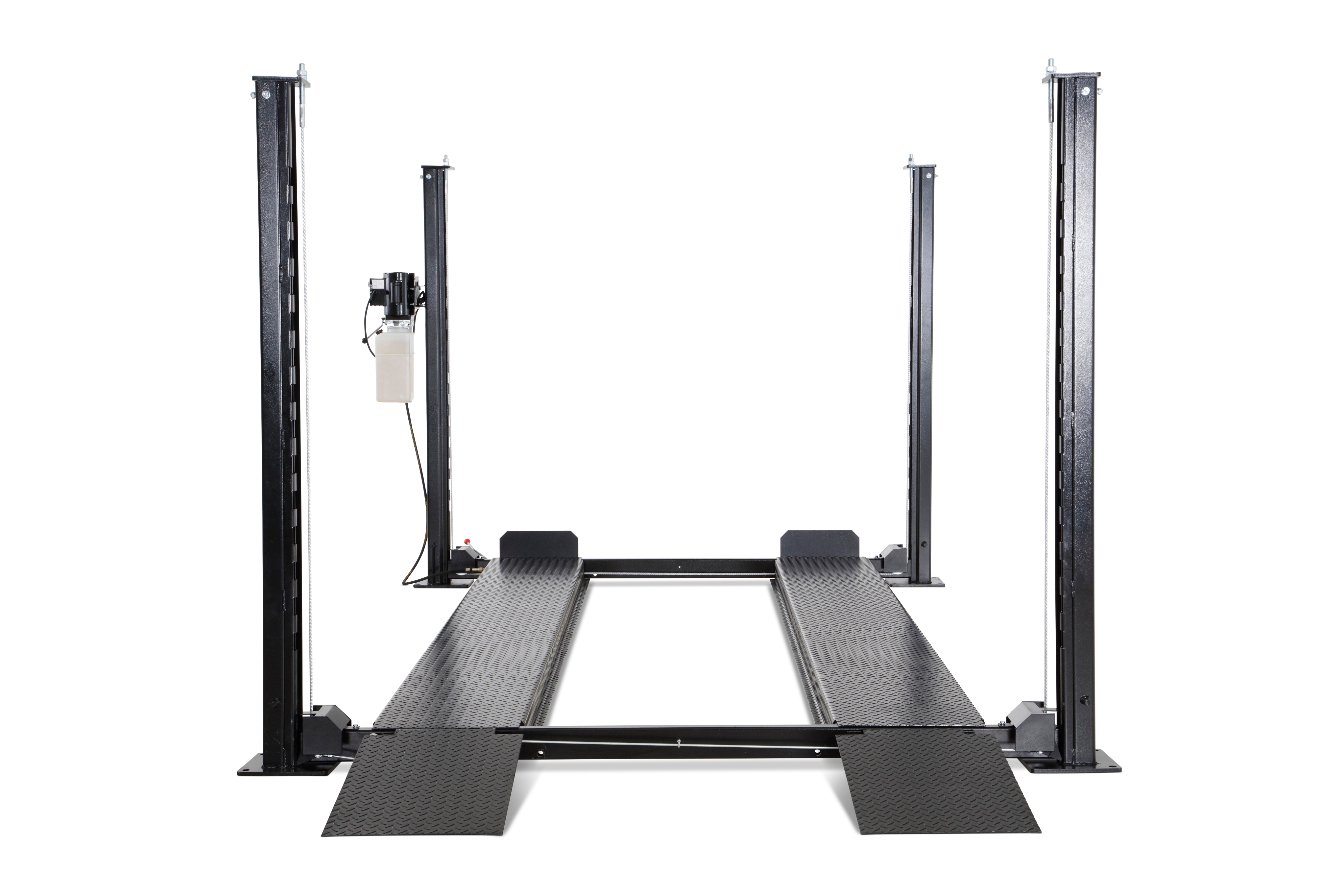 D0A1771-1 4 Post Car Lift NARROW WIDTH - 9,000 LBS Capacity - Image 1