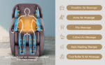 Massage chair Zero-Gravity Shiatsu Massage Chair With Heating (SL-Track) - Image 16