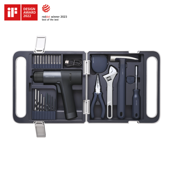 12V Brushless Drill Tool Set