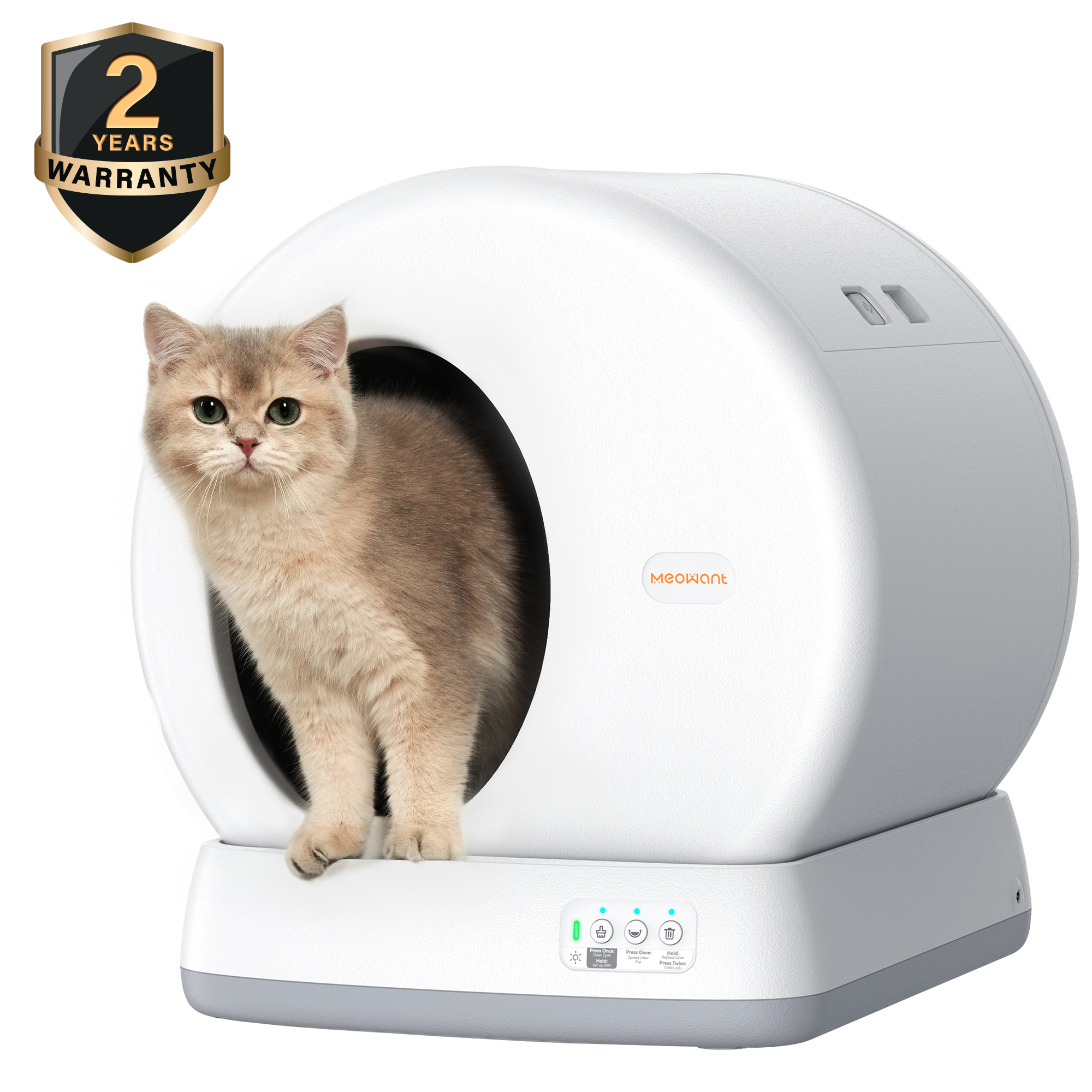 SC01_ac0b3e3e-1222-4c1d-abf8-46949cf64d6a Self-Cleaning Cat Litter Box - Image 1