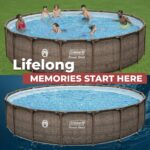 Coleman Power Steel 18 ft. x 48 in. Round Metal Frame Above Ground Pool Set - Image 5