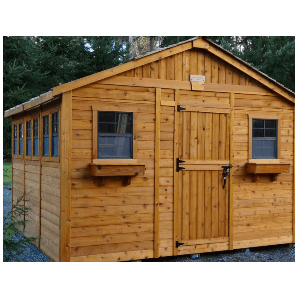 welt-product-235-image-1.png Cedar Sunshed Garden Shed | 12×12 - Image 1