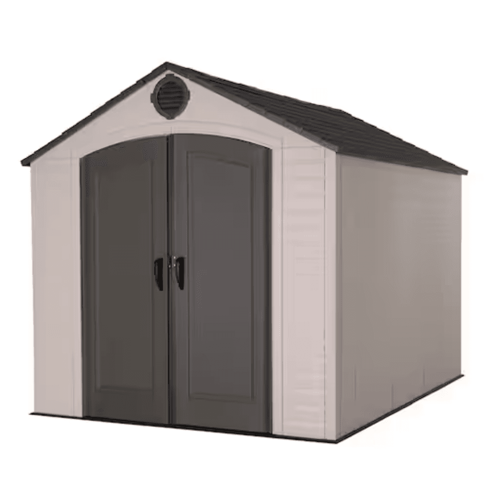 welt-product-251-image-1.png Lifetime 8 Ft. x 10 Ft. High-Density Polyethylene (Plastic) Outdoor Storage Shed with Steel-Reinforced Construction - Image 1