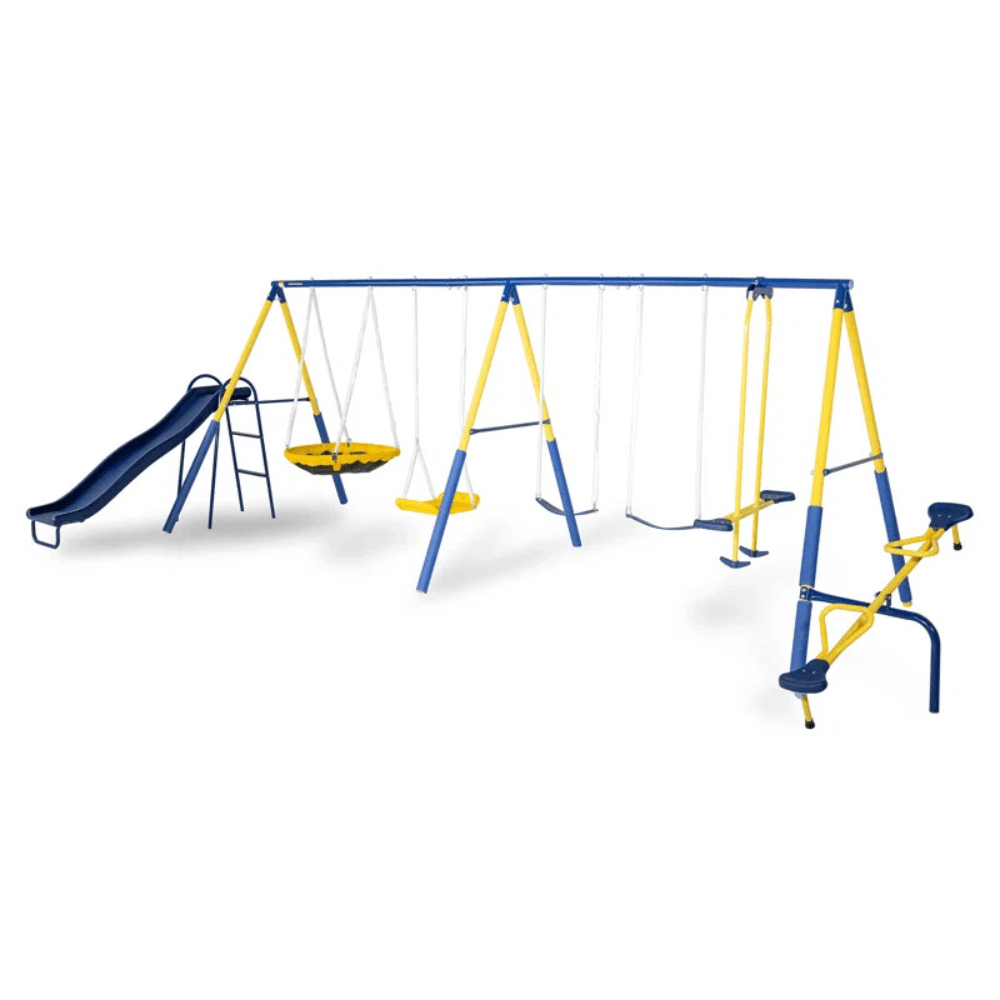 welt-product-77-image-1.png Sportspower Super 10 Metal Swing Set with Lifetime Warranty on Blow Molded Slide - Image 1