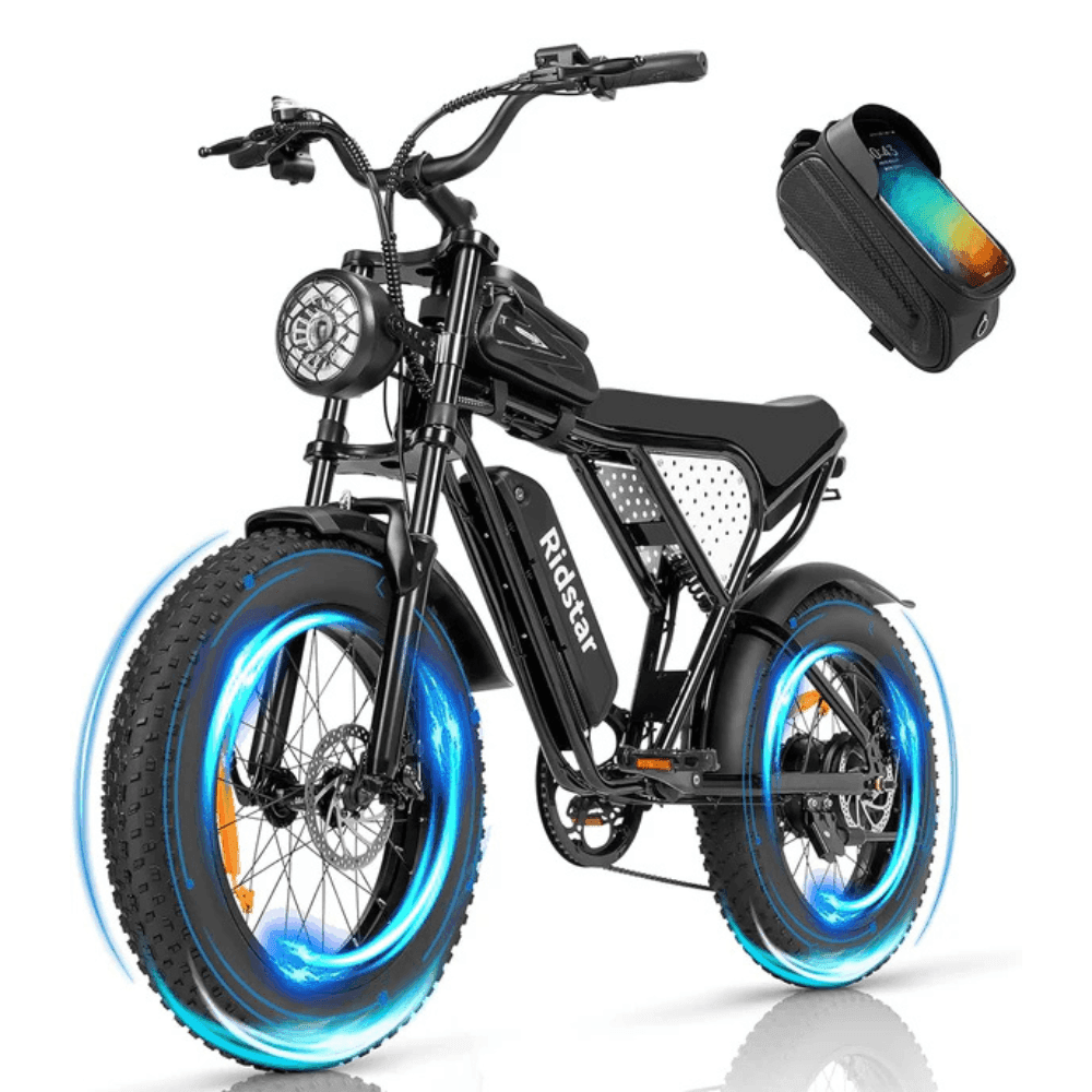 weltbike-only-product-16-image-1.png Ridstar Q20 1000W 48V 15AH Fat Tire Electric Bicycle - Image 1