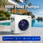 AQUASTRONG MINI Heat Pumps, Up to 18,000 BTU Inverter, for Pools up to 6,500 Gallons, 115V - Image 3