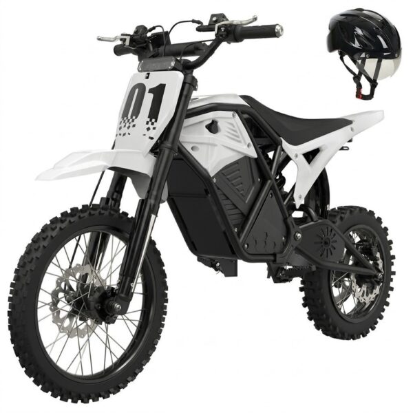 Eskute Nova Mini Electric Dirt Bike for Teens and Adults, 3500W Peak Mid-Drive Motor, 38 mph Top Speed, 48V 23Ah Battery with 60 Mile Range