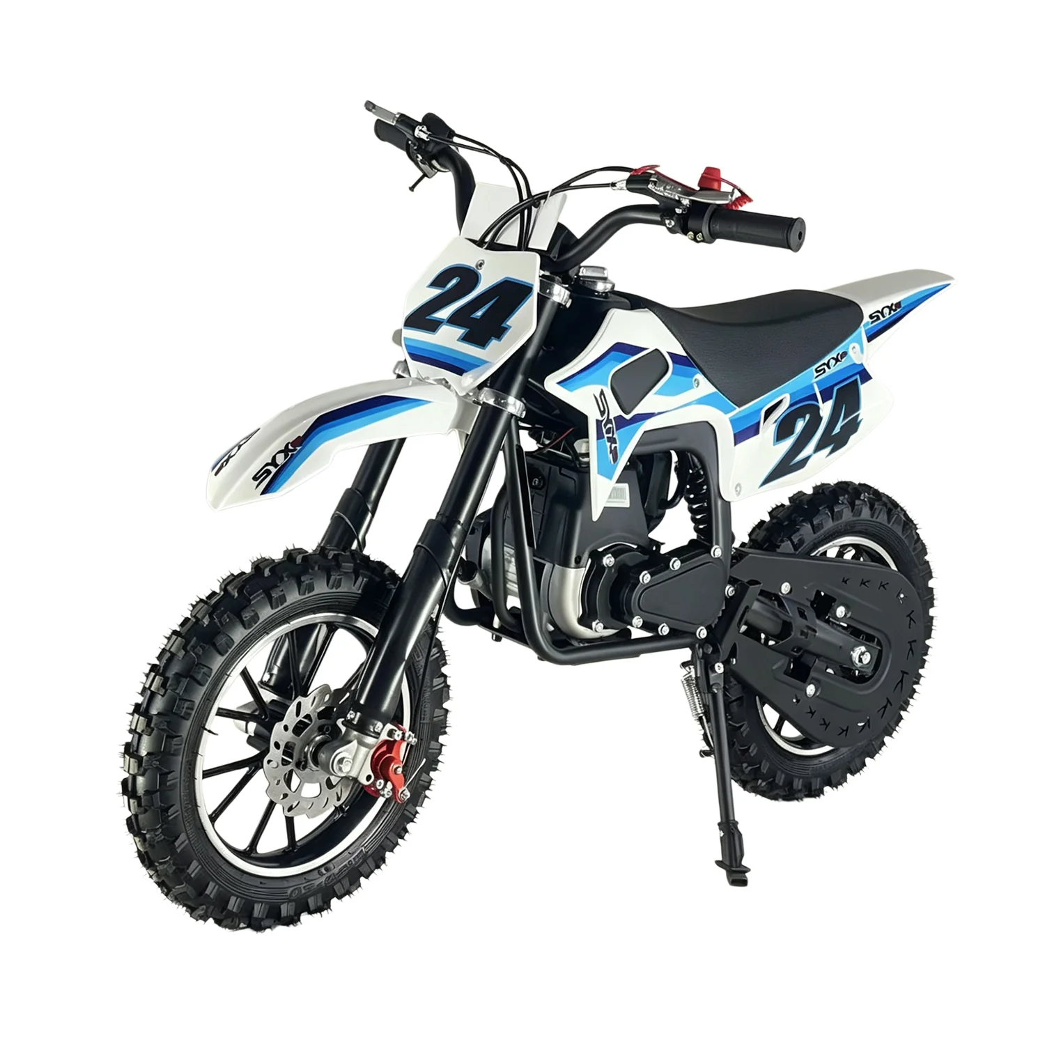 weltbike-product-6-image-1.webp SYX MOTO MK 40cc 4 Stroke Mini Dirt Bike Pull Start Automatic Transmission Pit Bike for Kids - Image 1