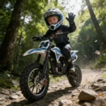 SYX MOTO MK 40cc 4 Stroke Mini Dirt Bike Pull Start Automatic Transmission Pit Bike for Kids - Image 2