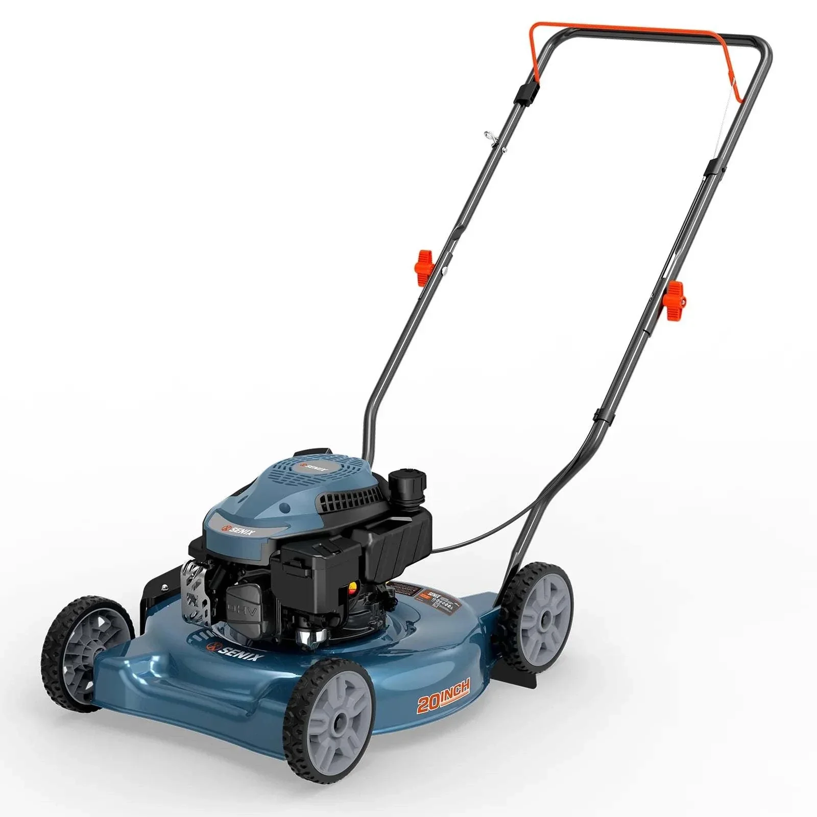 wlttt-product-38-image-1.webp Senix 20″ 144cc 4-Cycle Gas Push Lawn Mower with Side Discharge LSPG-L4 - Image 1